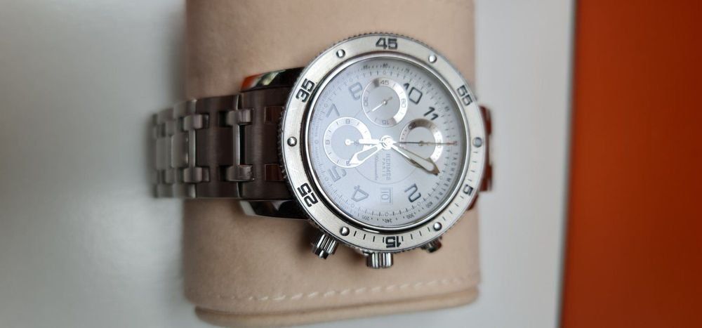 Hermès Orologi: Hermès Clipper Automatic Steel CP2.910 – Usato da Allenwinden venduto da Babo2 1