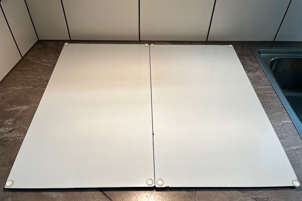 Herdabdeckplatte 2-teilig - je 30x52cm 4