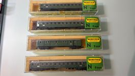 Personenwagen Minitrix Spur N