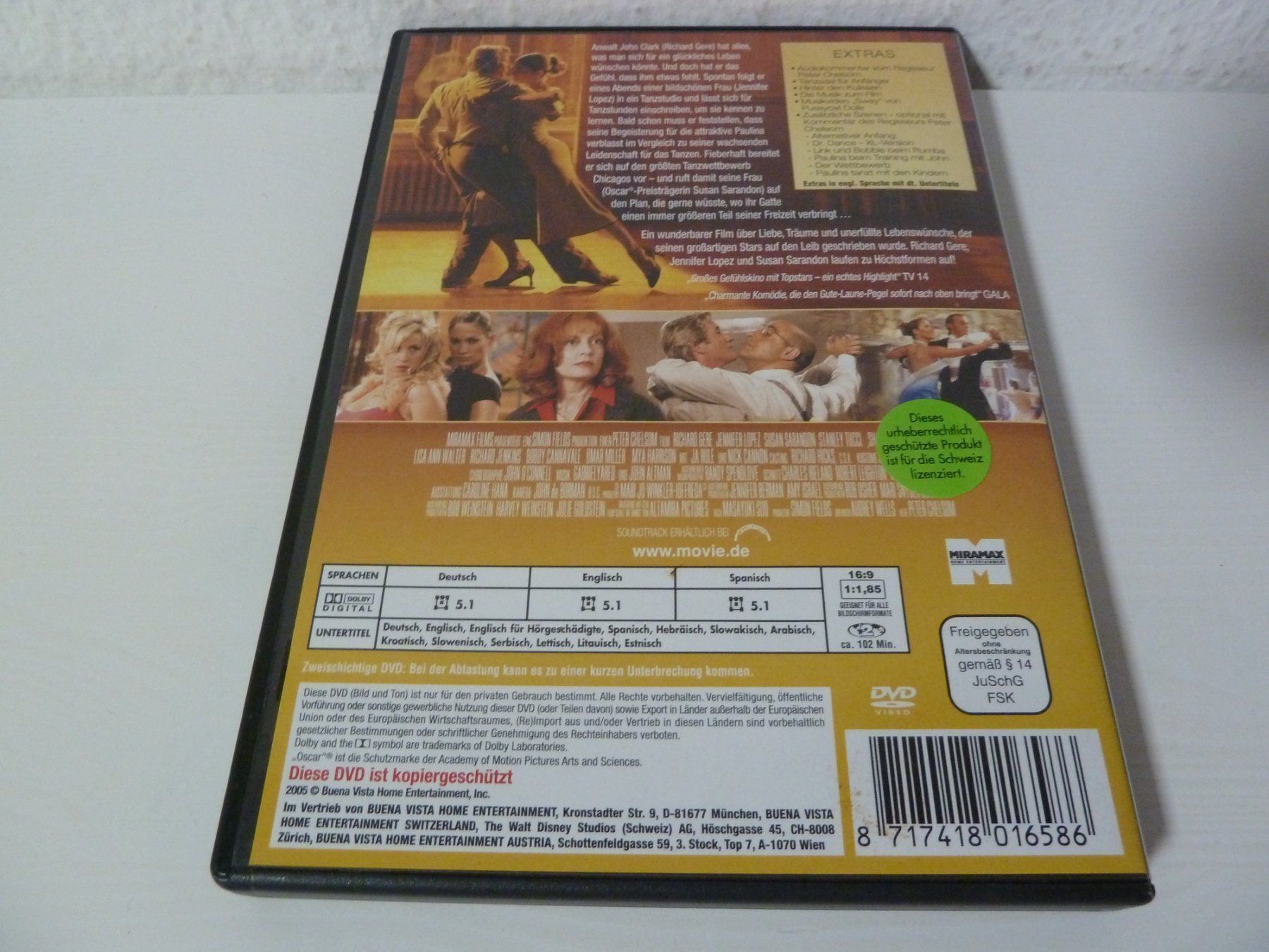 Tutti i DVDs: Darf ich bitten?  [DVD] – Usato da Abtwil SG venduto da Pfusius 1