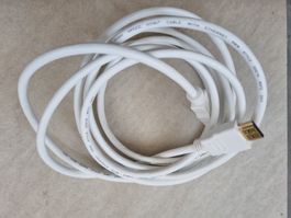 HDMI Kabel VA SCTV2.0 weiss 3m