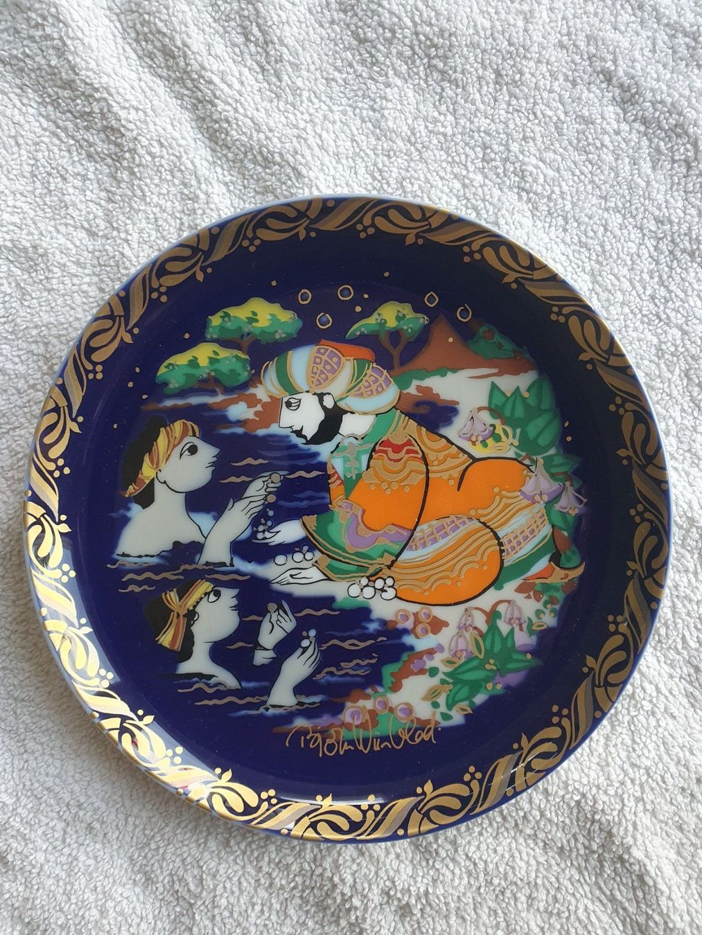 Rosenthal Tutte le decorazioni: Rosenthal Wandteller Sindbad der Seefahrer – Usato da Döttingen venduto da fonzi3 1