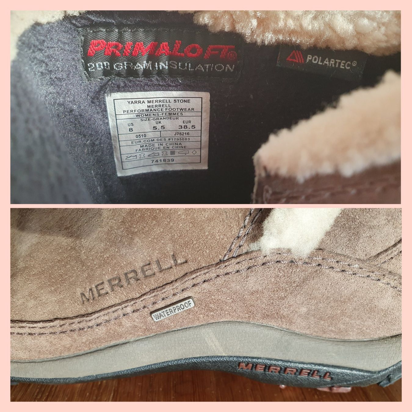 Merrell Scarpe da donna: Merrell Yarra Waterproof Winterstiefel Gr. 38.5 – Usato da Villars-sur-Glâne venduto da richardette 7