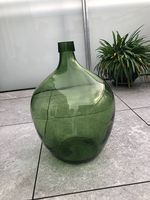 Dame Jeanne, Antike Glasflasche/Ballonflasche/Dekovase