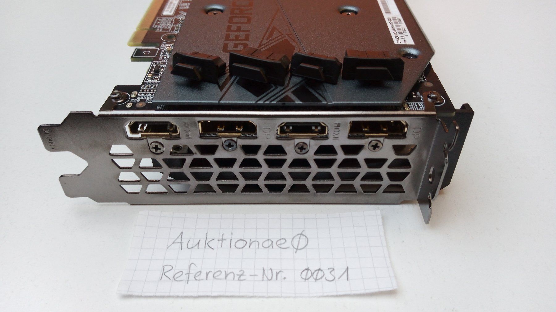 Gigabyte Grafikkarten: Gigabyte RTX 3050 Gaming OC – Gebraucht aus Mörschwil von Auktionae0 3