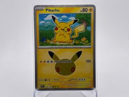 30 Jahre - Pikachu  (30C 50) - DE