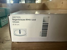 Regenbrause IRMA rund Chrom Ø 30 cm neu