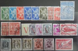 Belgien Lot mit alten Werten I