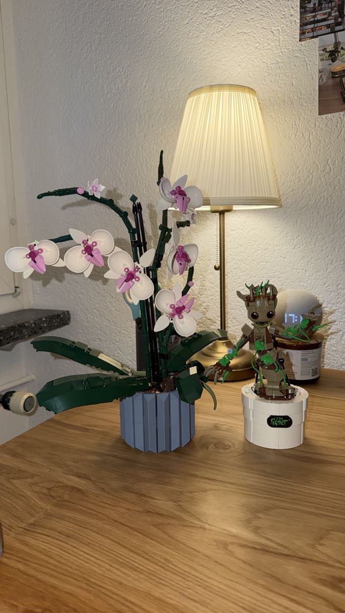 Lego Spielzeuge: Aufgebautes Lego set - Orchidee und Groot – Gebraucht aus St. Gallen von Lxra145