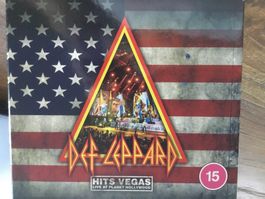 Def Leppard Hits Vegas Live at Planet Hollywood DVD + CDs 🦈