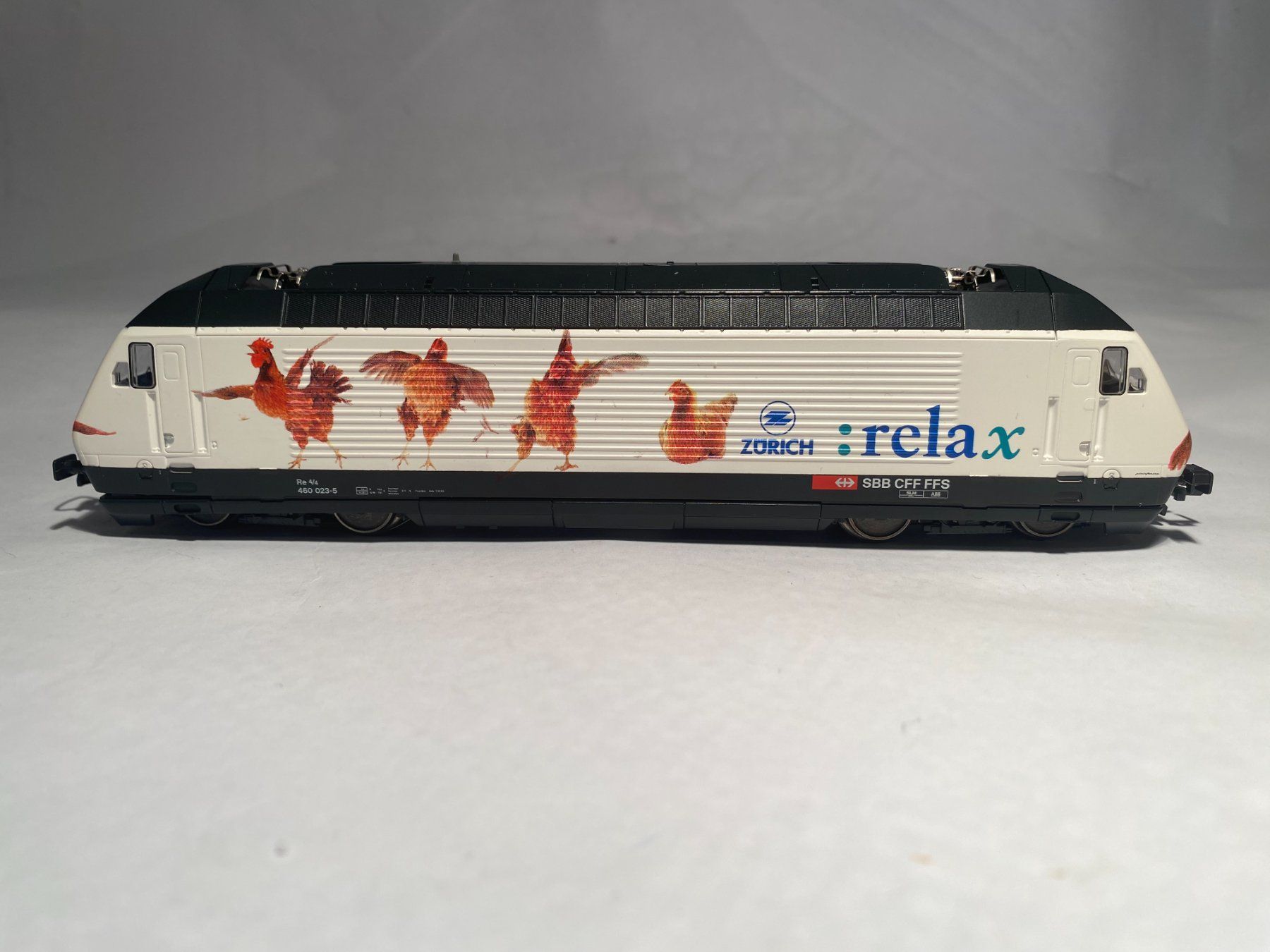 Roco Modellini di ferrovie: ROCO E-Lok SBB RE460 ZURICH, AC ANALOG – Usato da Buchrain venduto da Modellbahn11 3