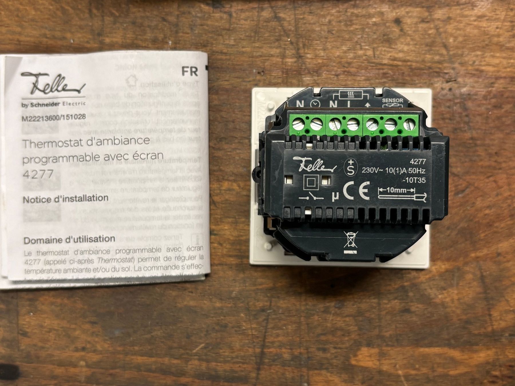Feller Heizung: Thermostat Programmable Feller 4277 – Gebraucht aus Cormondrèche von Jeff66 1