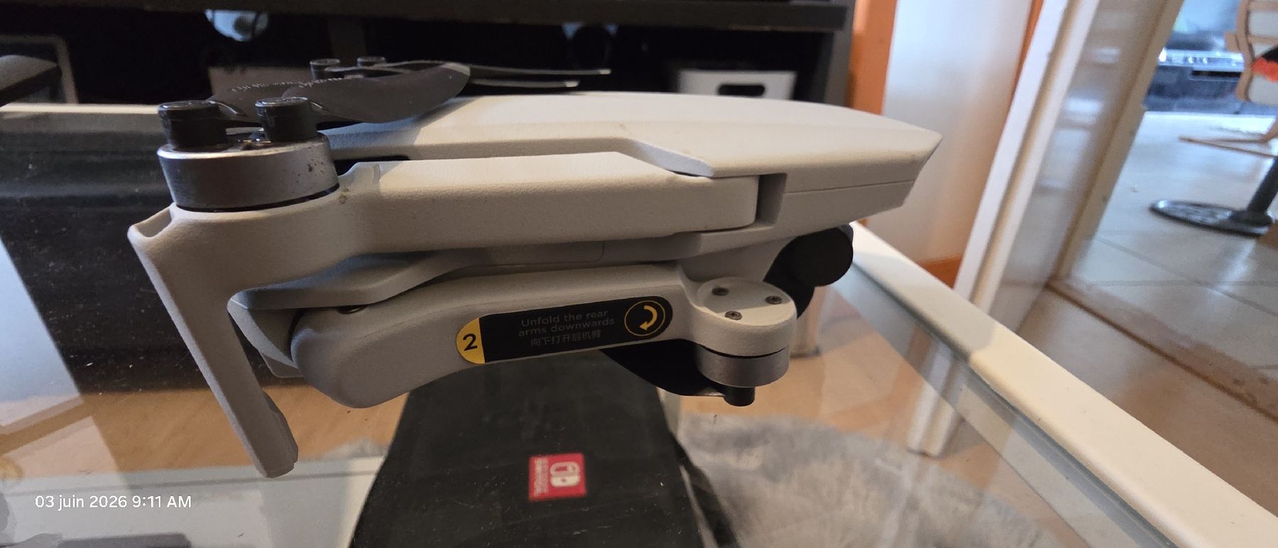 DJI Modellismo RC: DJI Mini II Drone avec télécommande, batteries et étui. – Usato da Avully venduto da ber_5ryd 1
