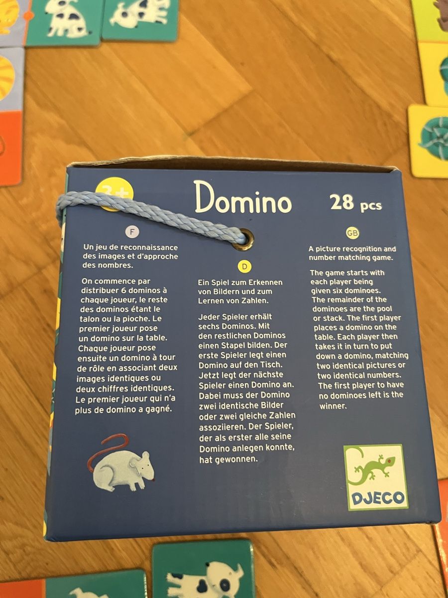 Djeco Giochi: Djeco Domino Spiel ab 3J – Usato da Zürich venduto da Gabi_78 1