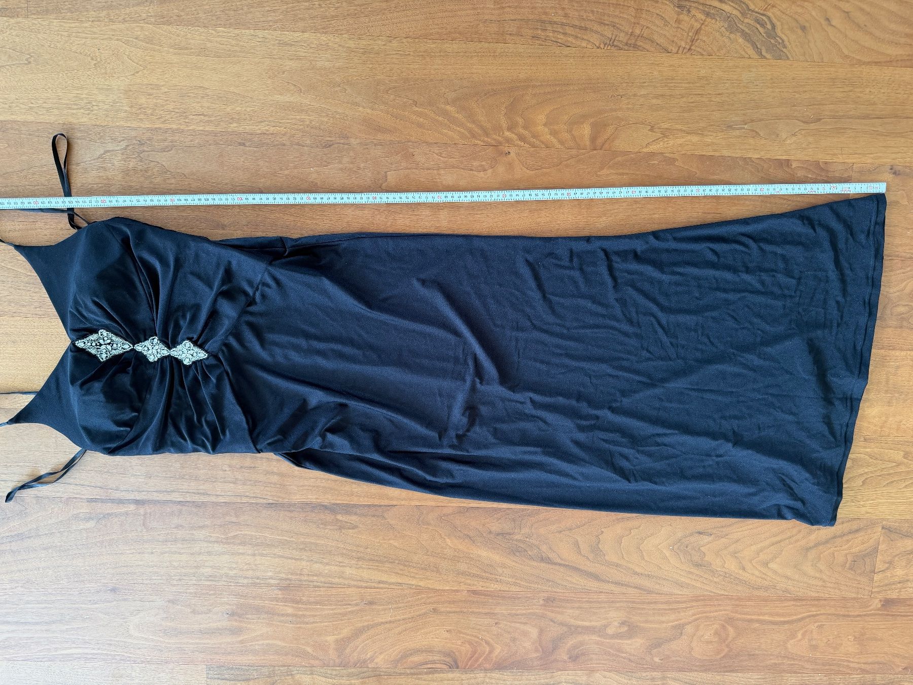 Vestiti: Elegantes, schwarzes modissa Abendkleid mit Strass – Nuovo (secondo la descrizione) da Wettswil venduto da Elsol 4