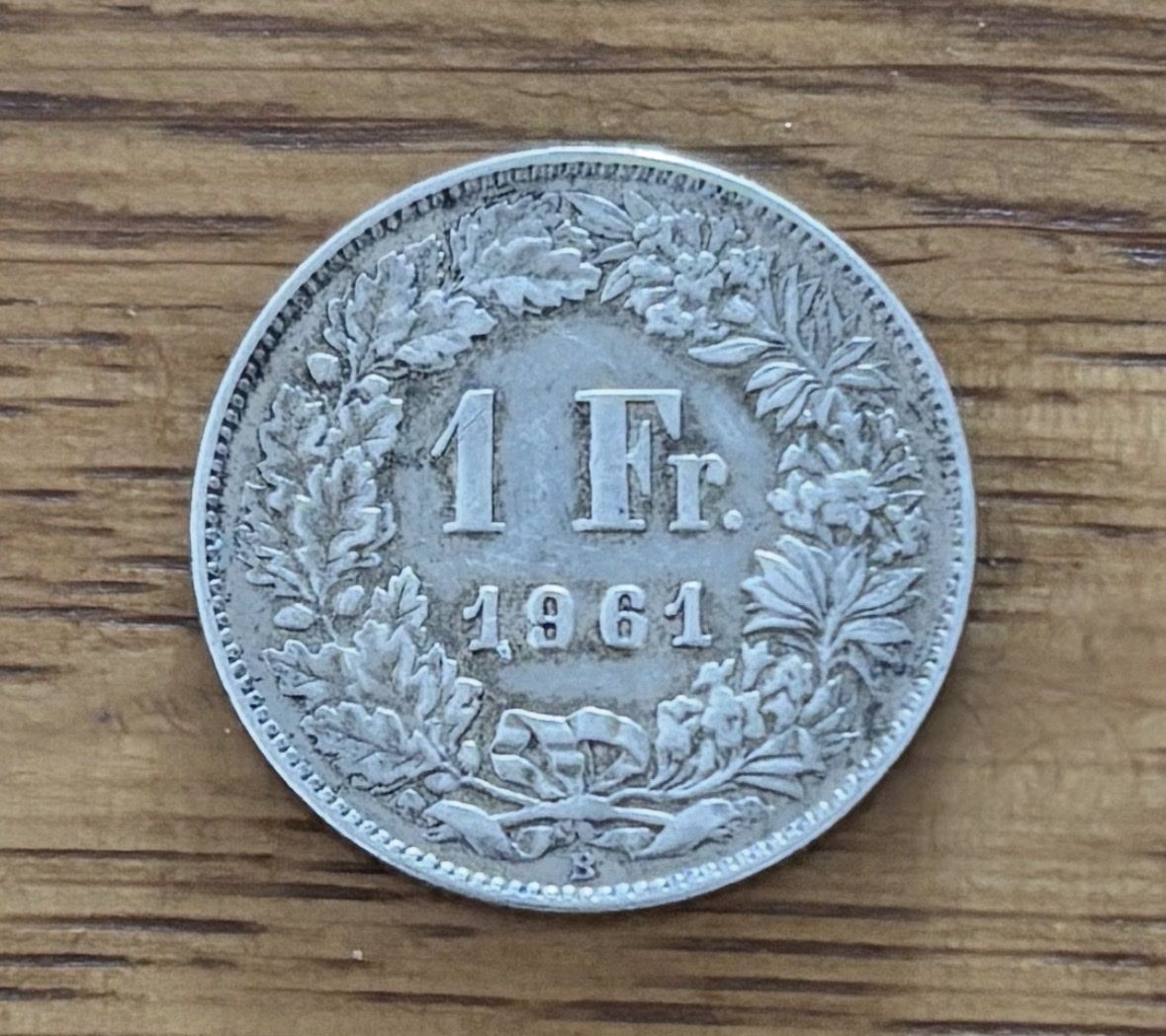 Tutti le monete: Pièce 1 Franc Suisse - 1961 - en argent – Usato da Le Grand-Saconnex venduto da EwanJ18