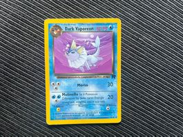 Pokemon Vaporeon Team Rocket italienisch
