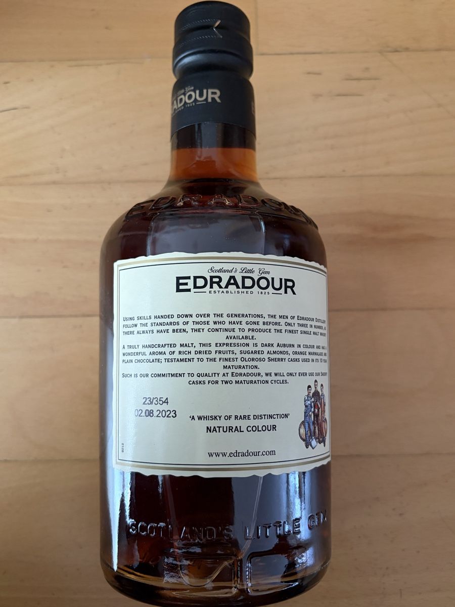 Edradour Spiritueux: Edradour Whisky  – Neuf avec emballage d'origine à Egg b. Zürich par Luckybilly 2