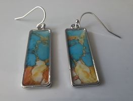 Boucles d'oreilles plaqué argent