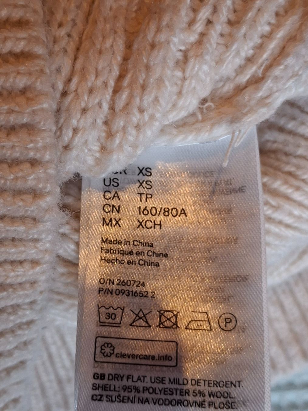Maglioni & Felpe: Pull taille XS - 5% laine – Usato da Villiers venduto da san_jn5w 4