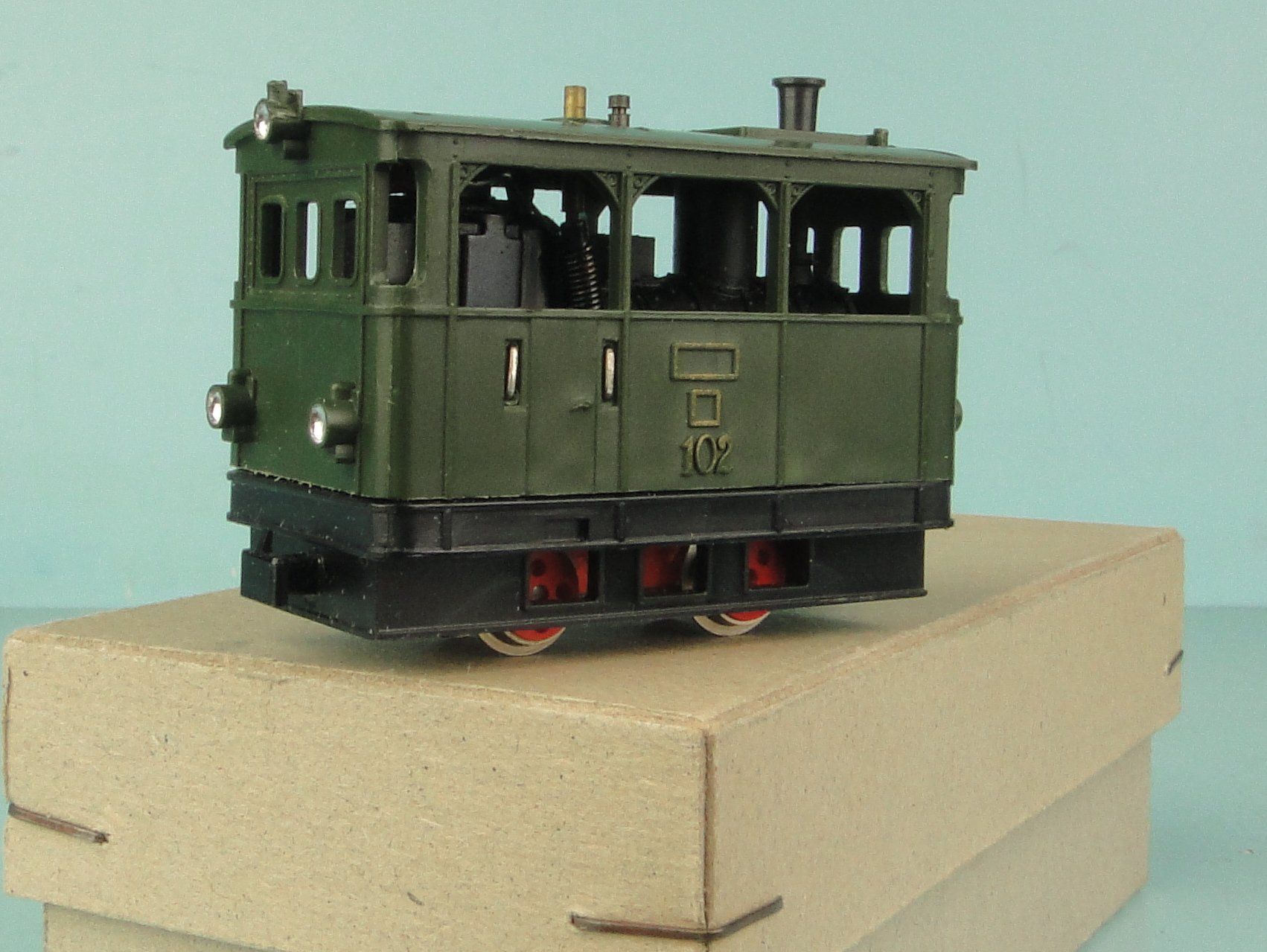 Egger-Bahn Modellini di ferrovie: Egger-Bahn H0e Dampf Feldlokomotive – Usato da Bülach venduto da cann11