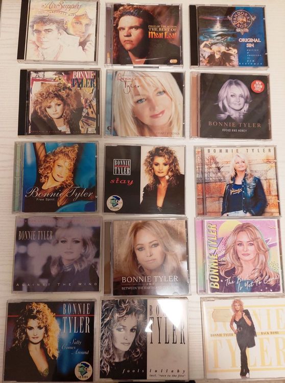 15 CD's Meat Loaf, Bonnie Tyler usw. Kaufen auf Ricardo