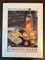Originale Werbeanzeige Johnnie Walker