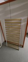 Lattenrost Holzrahmen weiss 60x120 cm gebrauchter Zustand