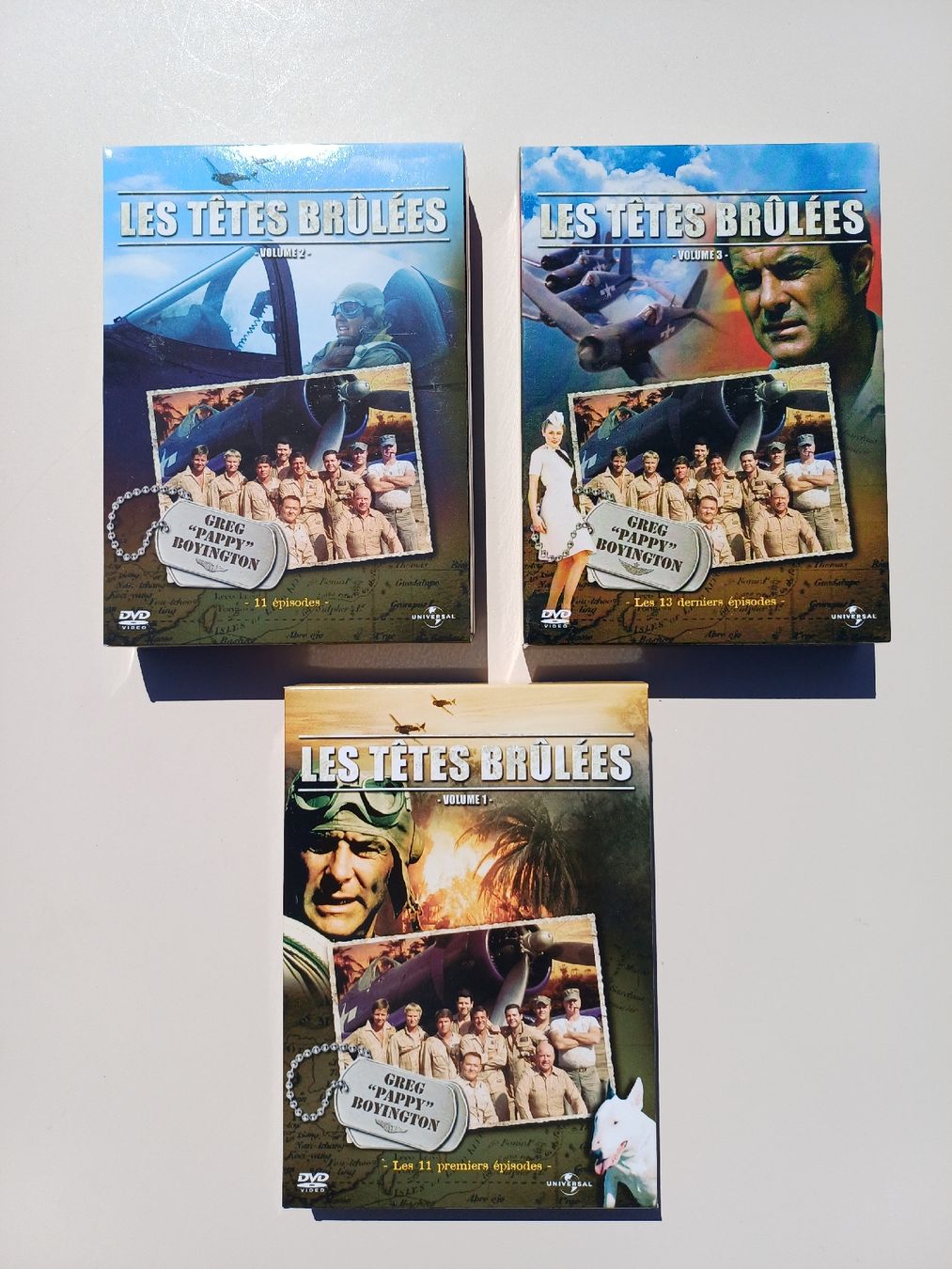 Tutti i DVDs: Intégrale coffret DVD "Les têtes brûlées" Saison 1,2,3 – Usato da Begnins venduto da Drastic-Sound 3