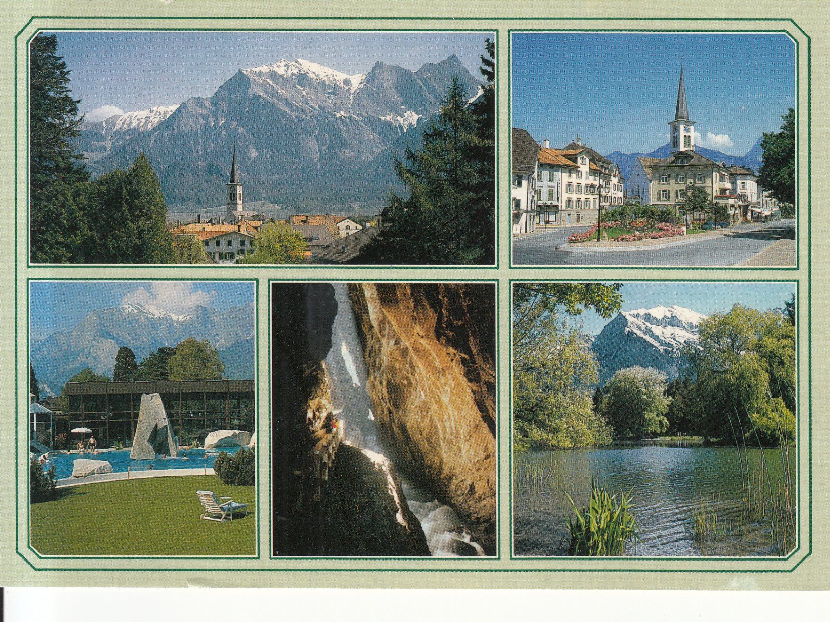 Cartoline postali: Bad Ragaz 1998 – Usato da Bürglen TG venduto da StampGraf