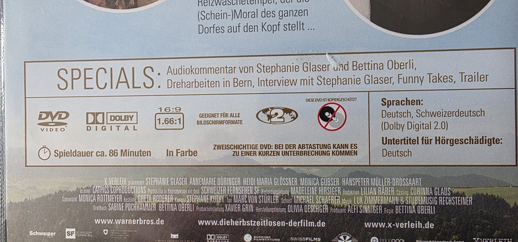 Alle DVDs: DVD Die Herbstzeitlosen - Stephanie Glaser – Gebraucht aus Oetwil am See von fineli2 1