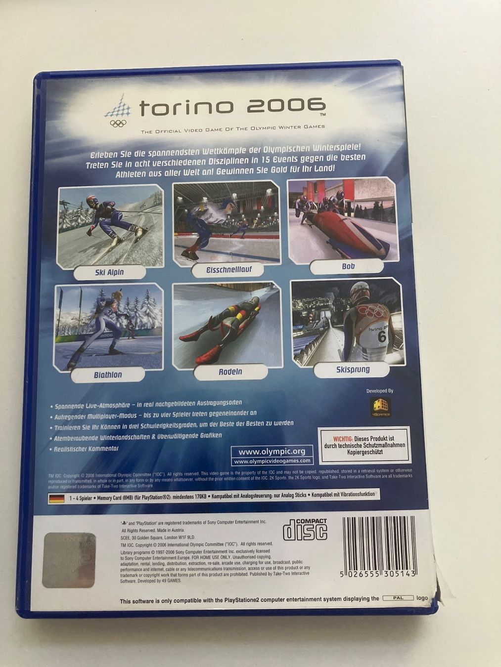 Sony Jeux: PS2 Torino 2006 – D'occasion à Arbon par Sugofresser 1