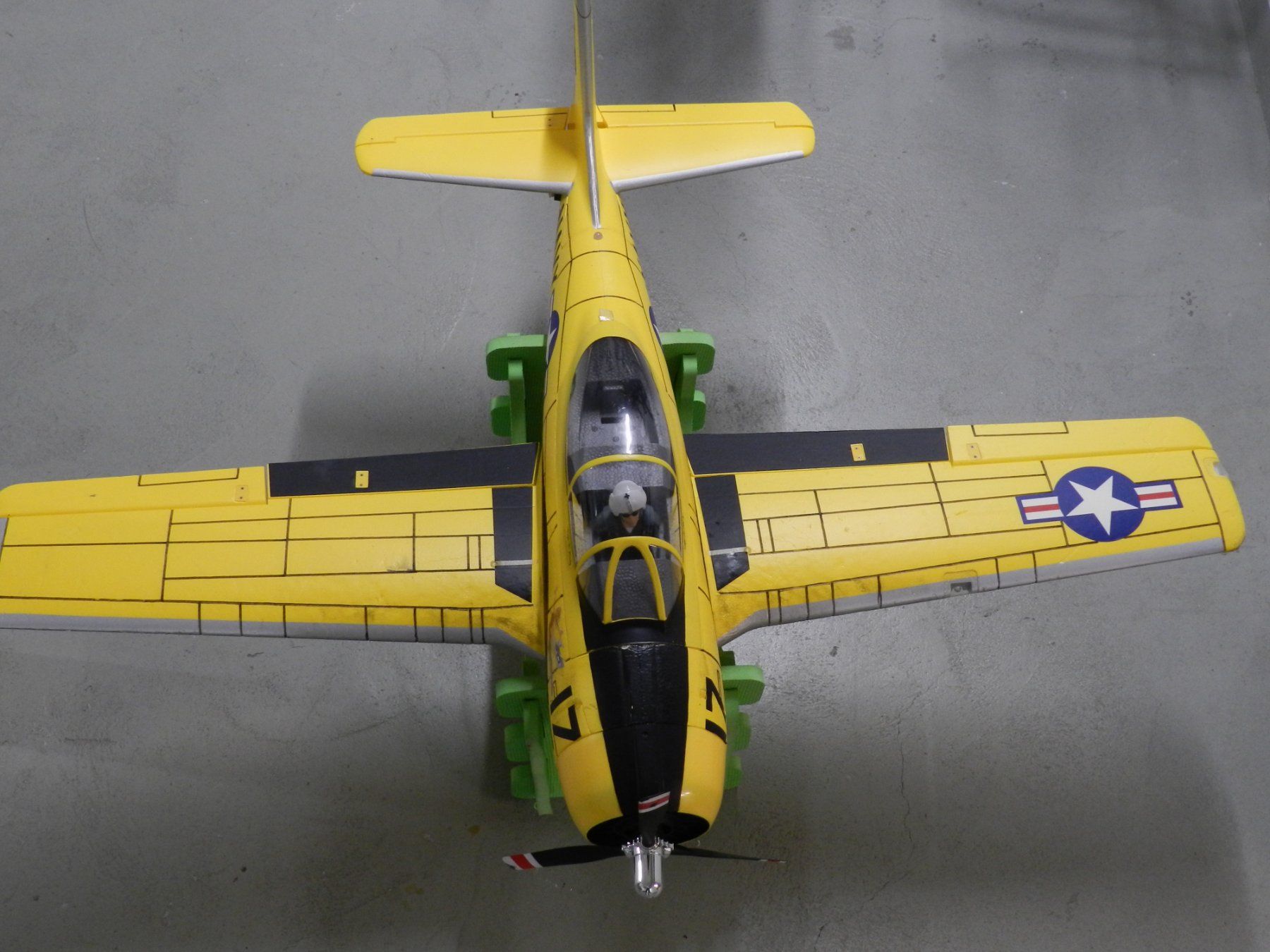 FMS Modellismo RC: FMS Trojan T-28   1,4m – Usato da Pfäffikon ZH venduto da Wolkenflitzer_550 2