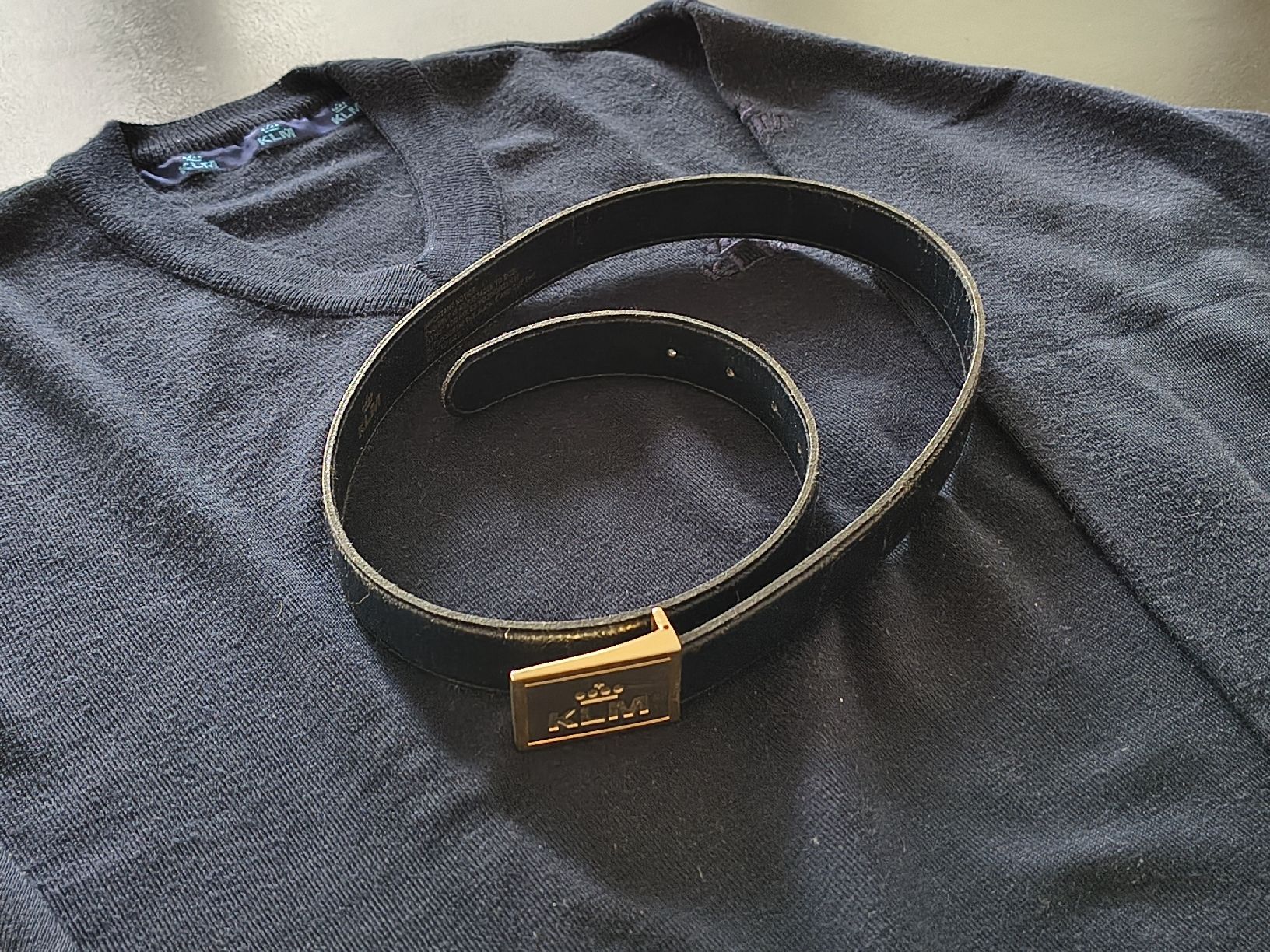 Maglioni & Felpe: KLM Sweater mit Gurt - vintage – Usato da Oberglatt ZH venduto da ang_7znb 5