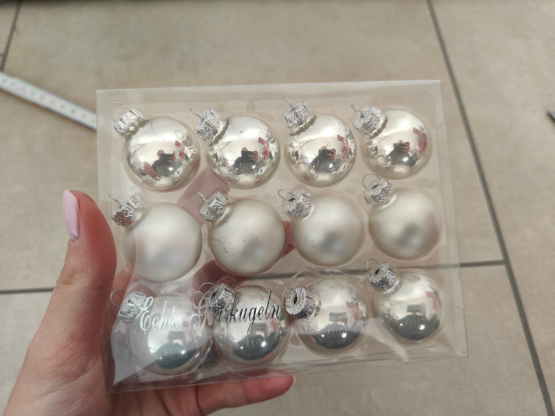 Alle Dekorationen: Mini Weihnachtskugeln / Glaskugeln – Neu und originalverpackt aus Rickenbach b. Wil von Beautiful.Things 8