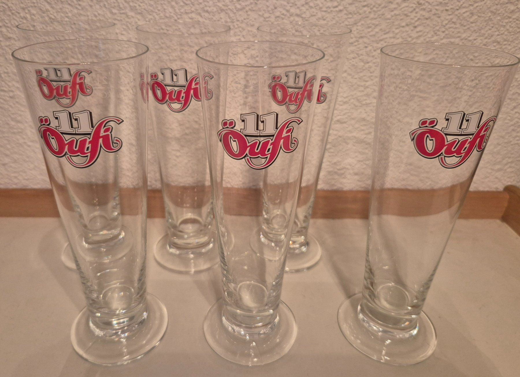 Bicchieri: 6 Öufi Stangen-Biergläser 2cl – Usato da Wiler b. Utzenstorf venduto da ryan81 4