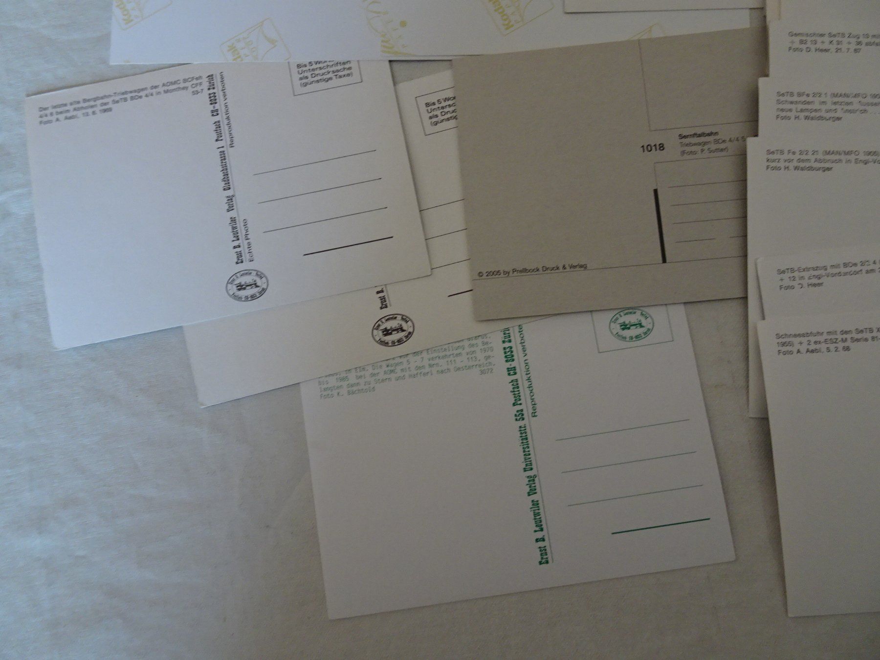 Cartes postales: Sernftalbahn Ansichtskarten Postkarten AK – D'occasion à Siebnen par niki61 6