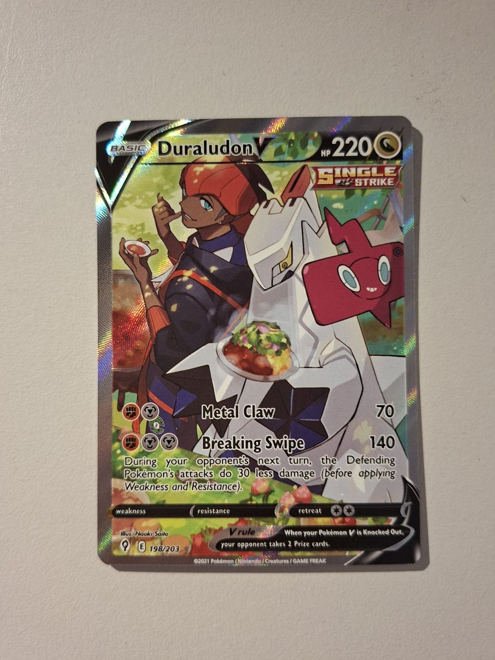 Pokémon Sammelbilder & Trading cards: Pokémon Duraludon V – Gebraucht aus Oberkulm von Heckenrose20