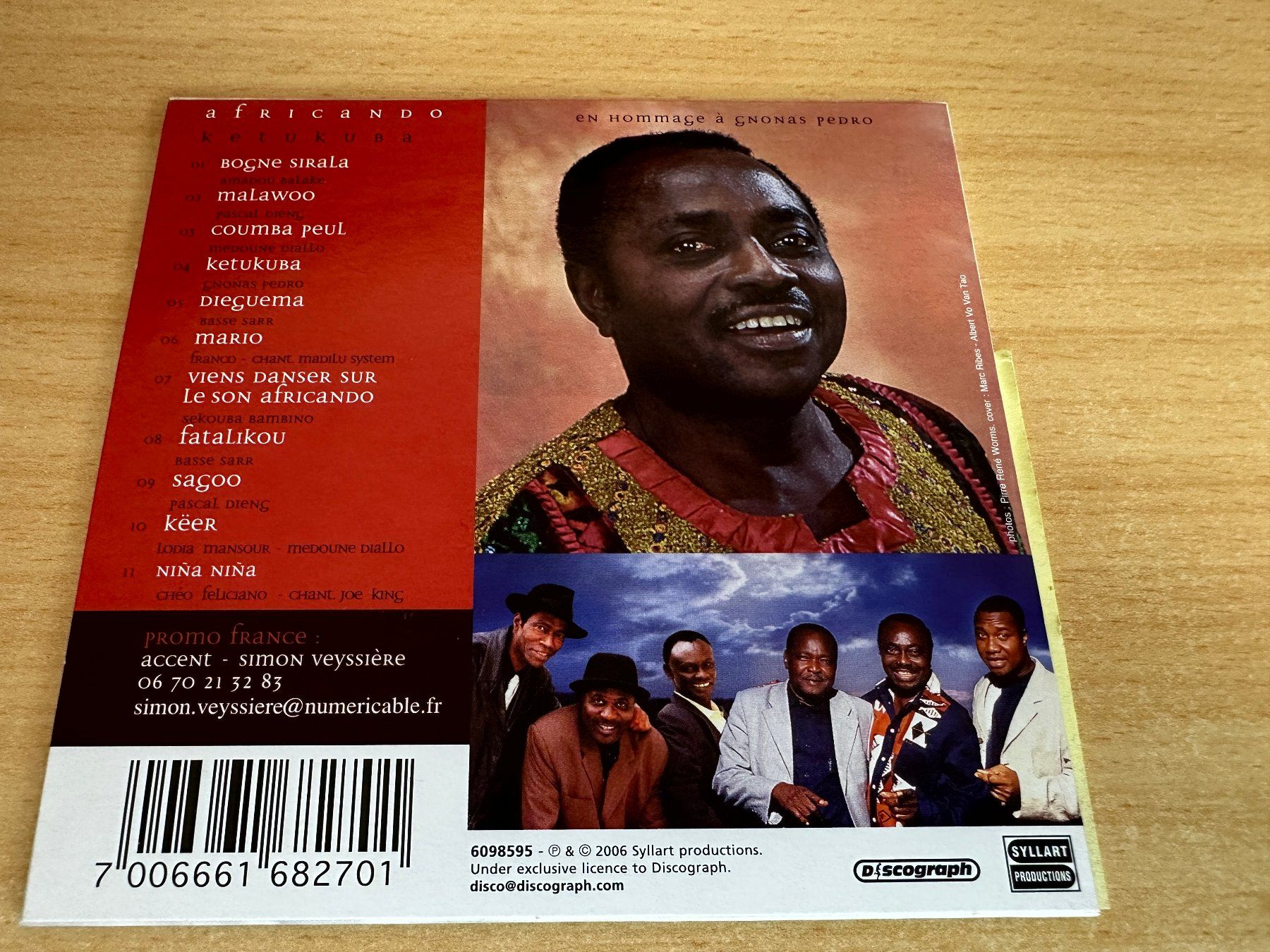 CDs: Africando – Ketukuba - Promo CD – Gebraucht aus Rikon im Tösstal von Alpenmutz 1