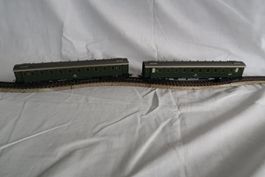 2x Märklin 4135 Eilzugwagen