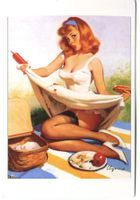 Postkarte "Pin-up"