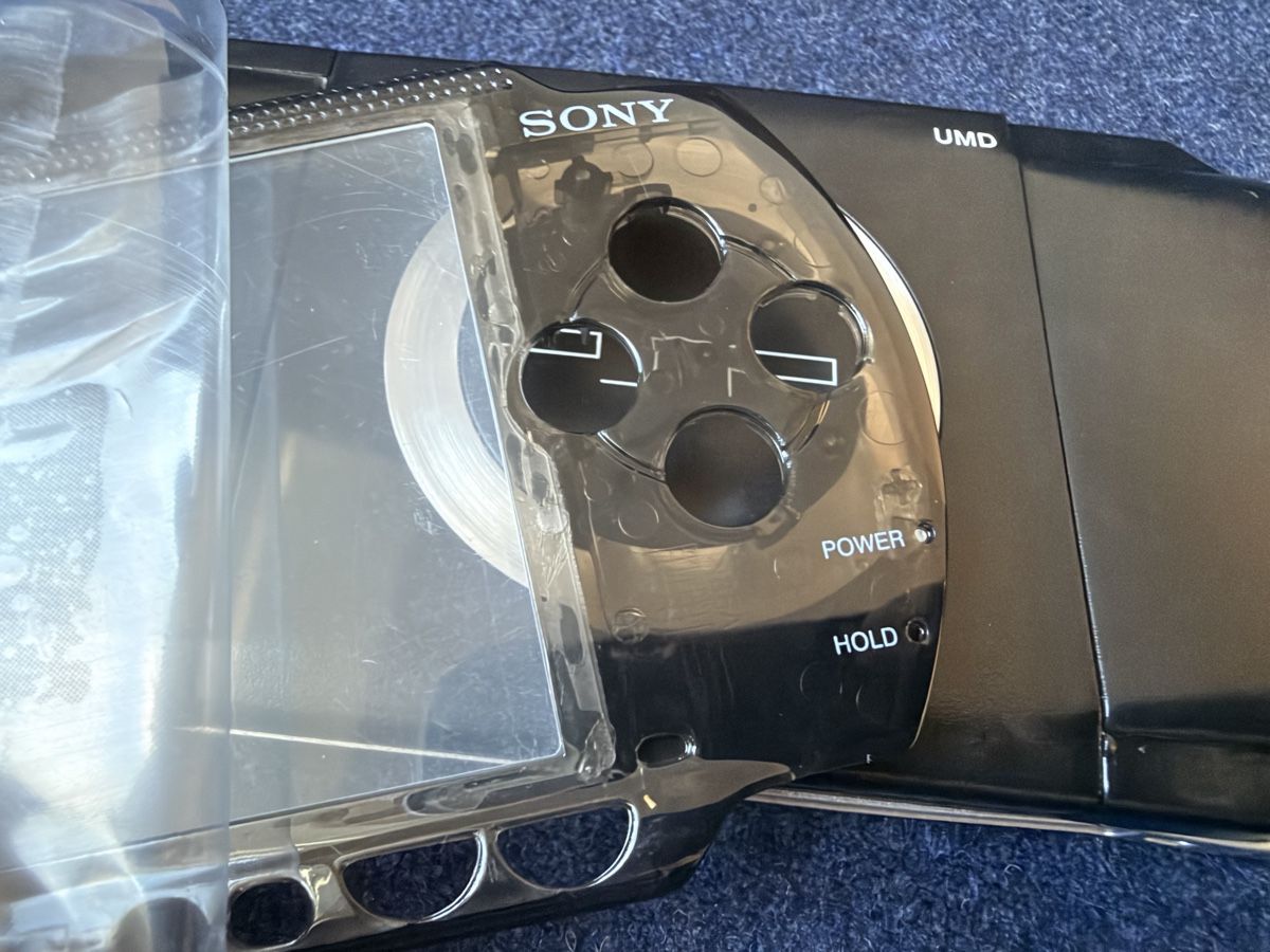 Sony Konsolen: Dark Grey Transparent PSP Shell – Neu und originalverpackt aus Zürich von jankais3r 1