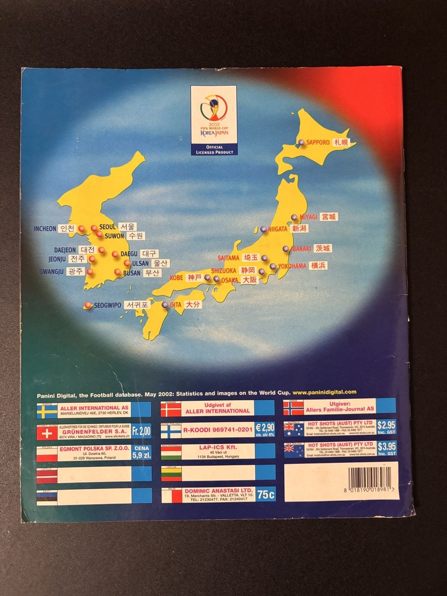 Panini Alben: Panini Heft World Cup 2002  – Gebraucht aus Hauptwil von rap_5lh5 1