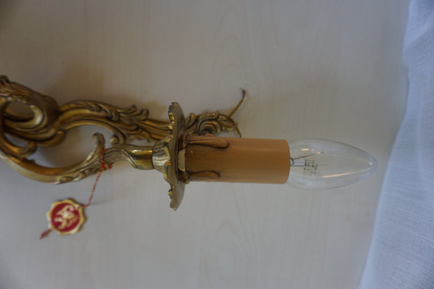 Lampade: Wandleuchte Barock, Bronze – Nuovo (secondo la descrizione) da Giswil venduto da sowo60 1