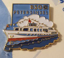 Box272 - Pin Schiff "Petersinsel" BSG Bielersee Nr. 453/1000