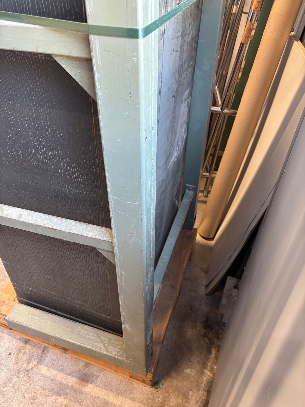 Regale: Massives, stabiles Kragarmregal ca. 208cm hoch – Gebraucht aus Winterthur von ReUse_Baumarkt 2