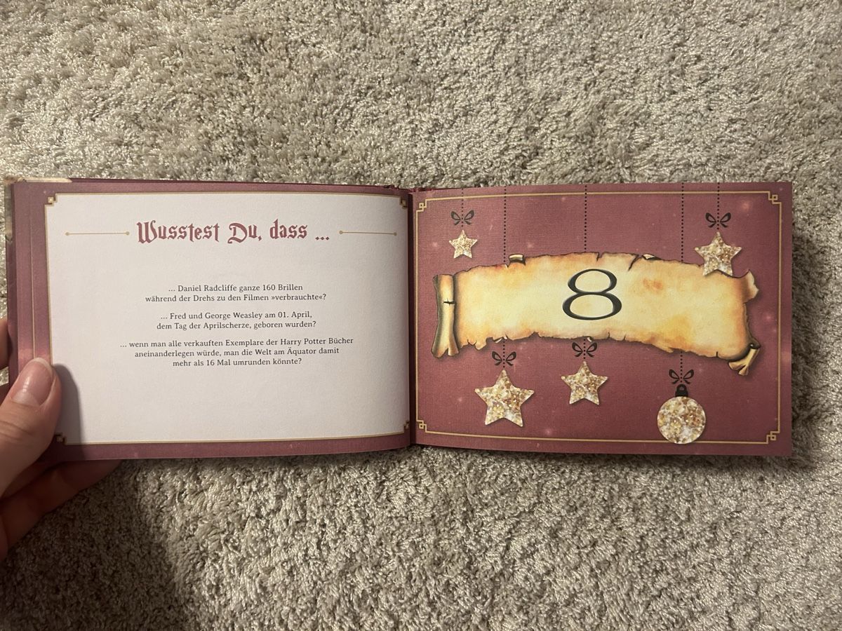 Libri: Harry Potter Adventskalender – Nuovo (secondo la descrizione) da Zürich venduto da SirDavid 2