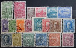 Österreich ex. Kat. 178-198 */gest. 1914