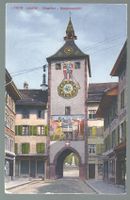 Liestal - Obertor Innenaussicht - Feldpost 1918