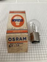 Sehr Rar und Spezial Birne: Osram 6 Volt 5 Ampre